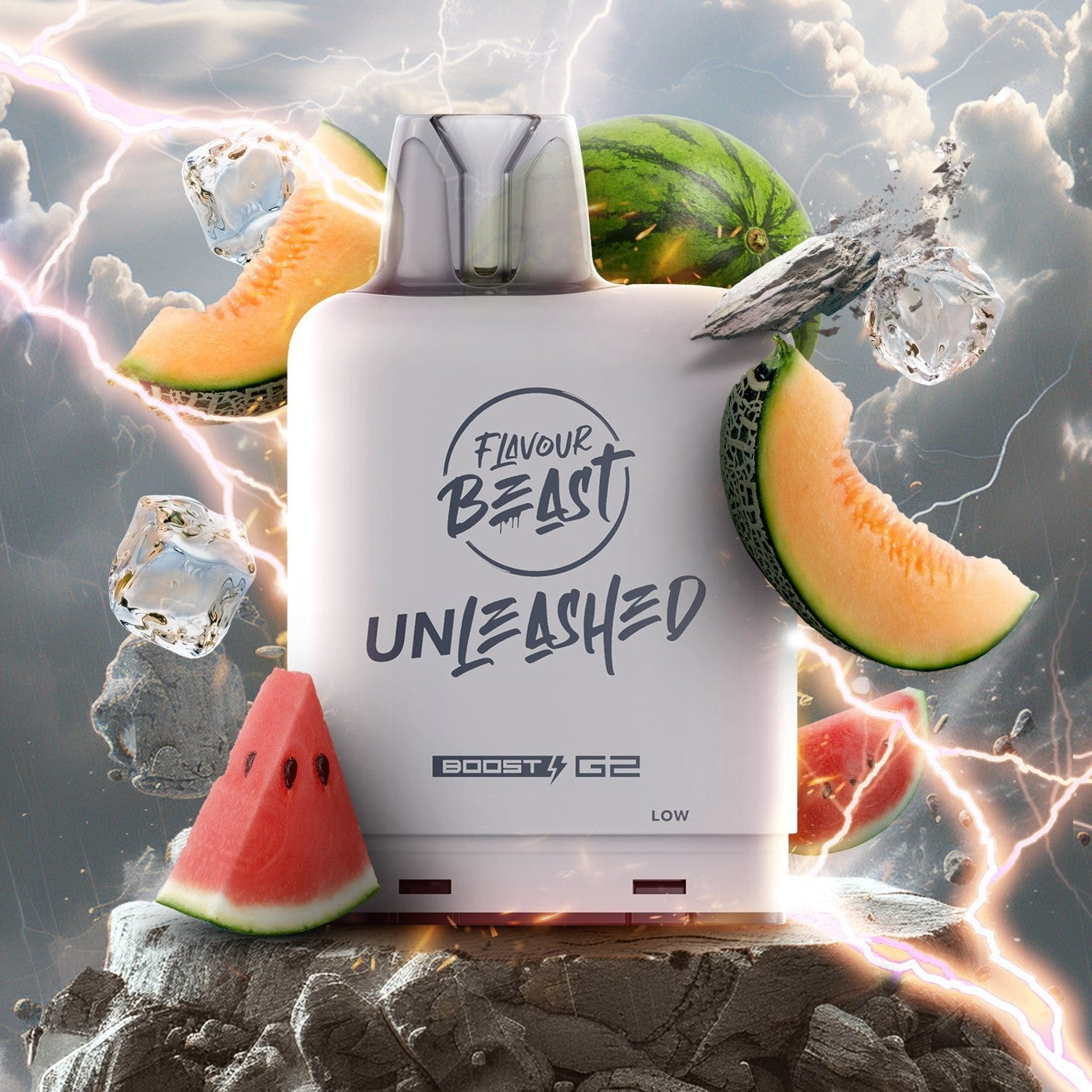 EPIC CANTALOUPE WATERMELON LEVEL X UNLEASHED BOOST G2 32K POD pod