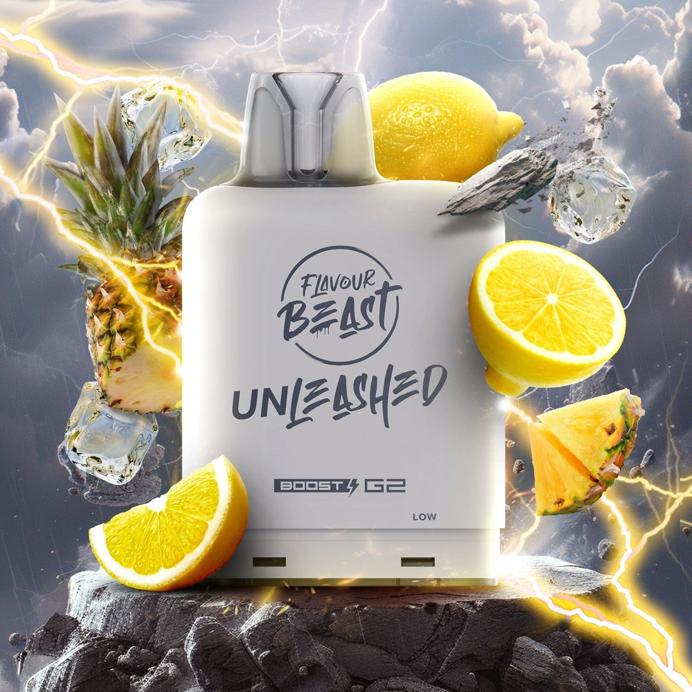 EPIC PINEAPPLE LEMON LEVEL X UNLEASHED BOOST G2 32K POD pod