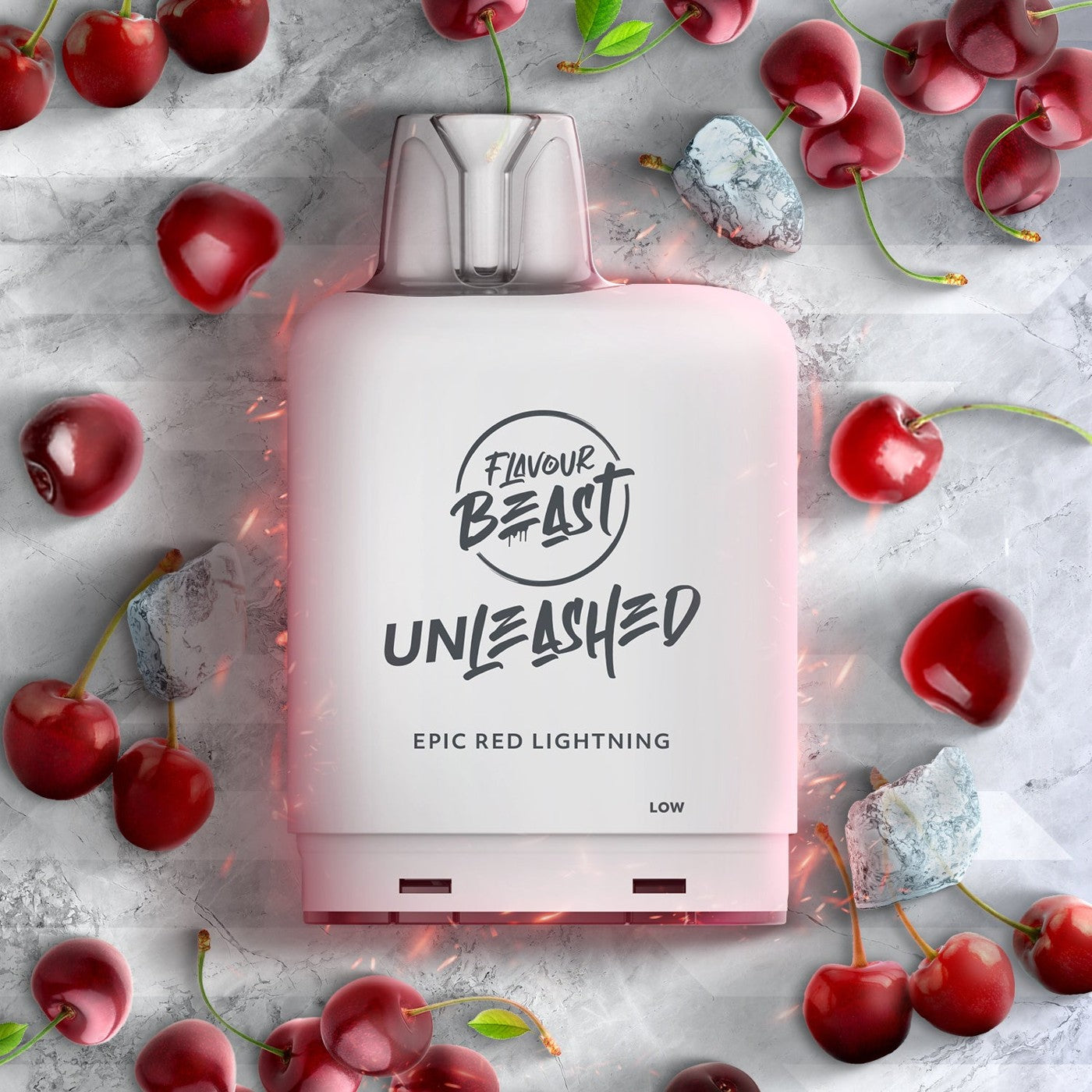 EPIC RED LIGHTNING LEVEL X UNLEASHED BOOST G2 32K POD pod