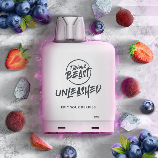 EPIC SOUR BERRIES LEVEL X UNLEASHED BOOST G2 32K POD pod