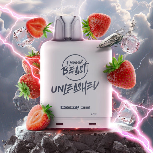 EPIC STRAWBERRY LEVEL X UNLEASHED BOOST G2 32K POD pod