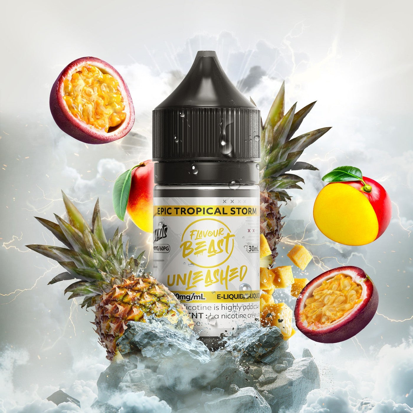 EPIC TROPICAL STORM FLAVOUR BEAST 30mL salt nic e-liquid