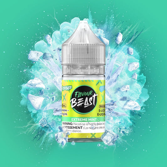 EXTREME MINT ICED FLAVOUR BEAST 30mL salt nic e-liquid
