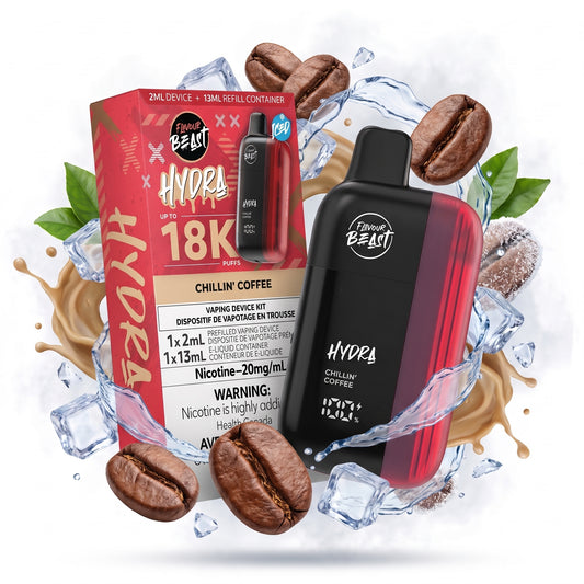 CHILLIN' COFFEE FLAVOUR BEAST HYDRA disposable vape