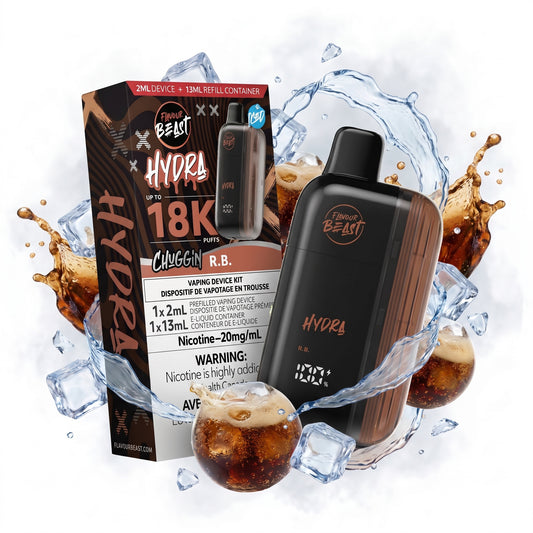 CHUGGIN' R. B. FLAVOUR BEAST HYDRA disposable vape