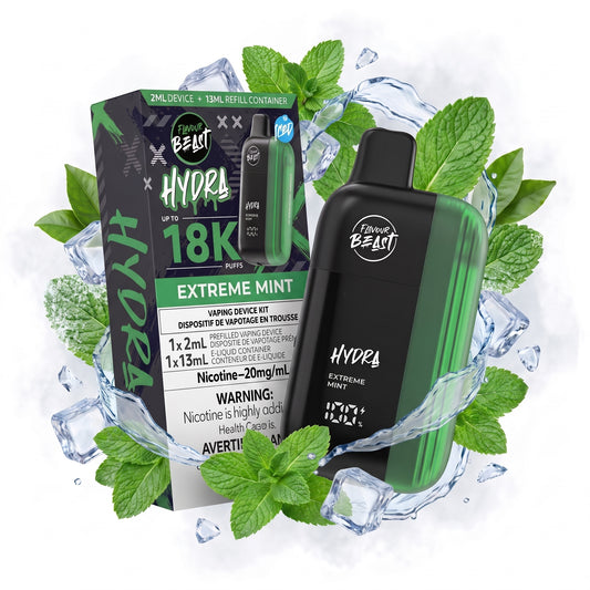 EXTREME MINT FLAVOUR BEAST HYDRA disposable vape