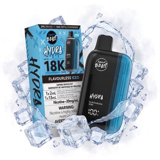 FLAVOURLESS ICED FLAVOUR BEAST HYDRA disposable vape
