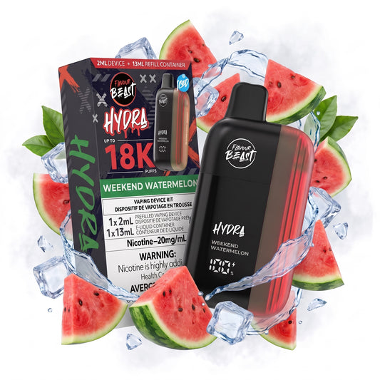WEEKEND WATERMELON FLAVOUR BEAST HYDRA disposable vape