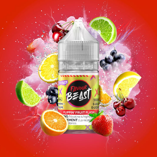 FLIPPIN' FRUIT FLASH FLAVOUR BEAST 30mL salt nic e-liquid