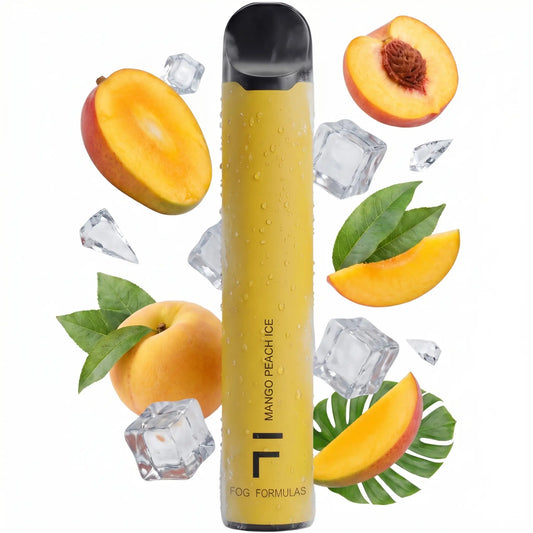 Mango Peach Ice Fog Formulas disposable vape