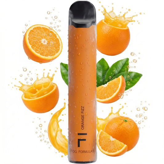 Orange Fizz Fog Formulas disposable vape