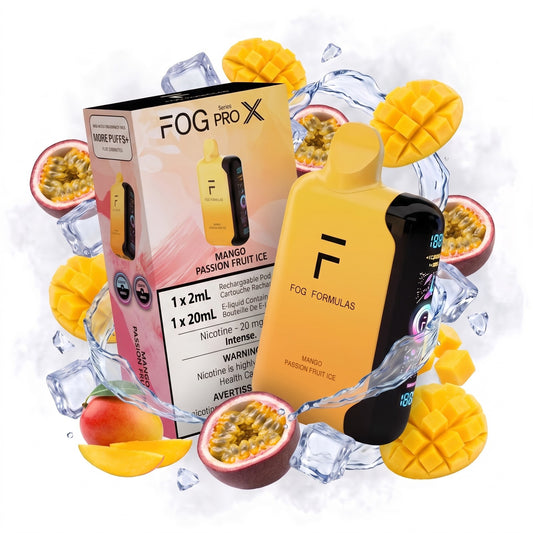 MANGO PASSION FRUIT ICE FOG PRO X disposable vape