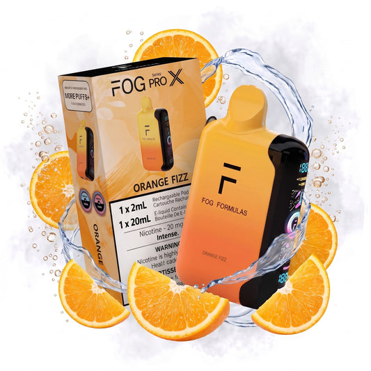ORANGE FIZZ FOG PRO X disposable vape