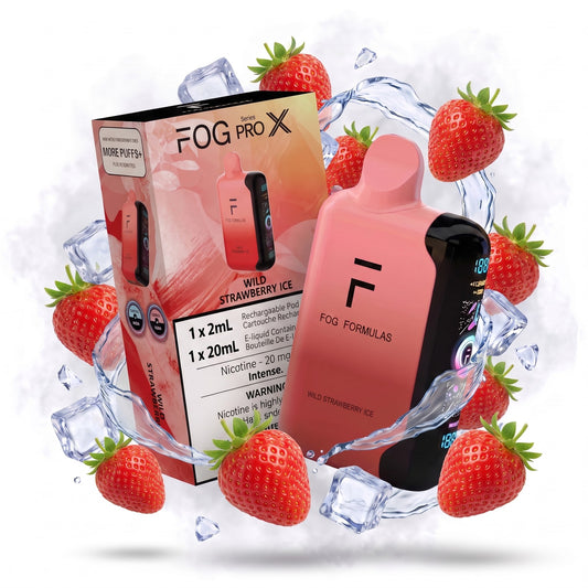 WILD STRAWBERRY ICE FOG PRO X disposable vape