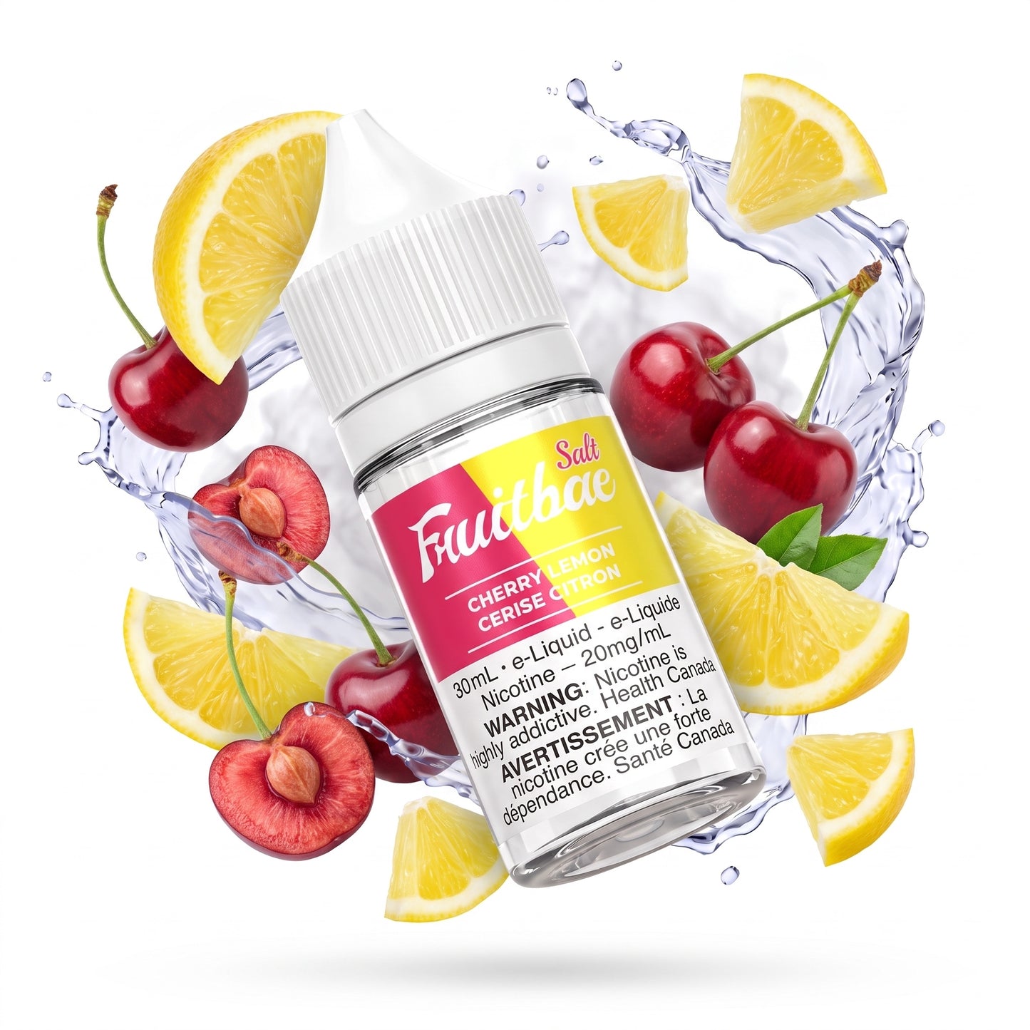 CHERRY LEMON FRUITBAE e-liquid bottle
