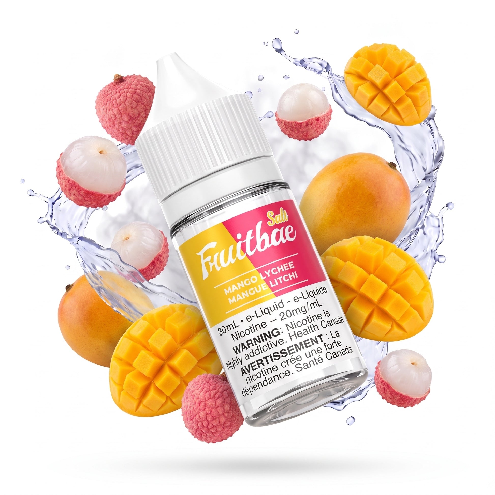 MANGO LYCHEE FRUITBAE e-liquid bottle