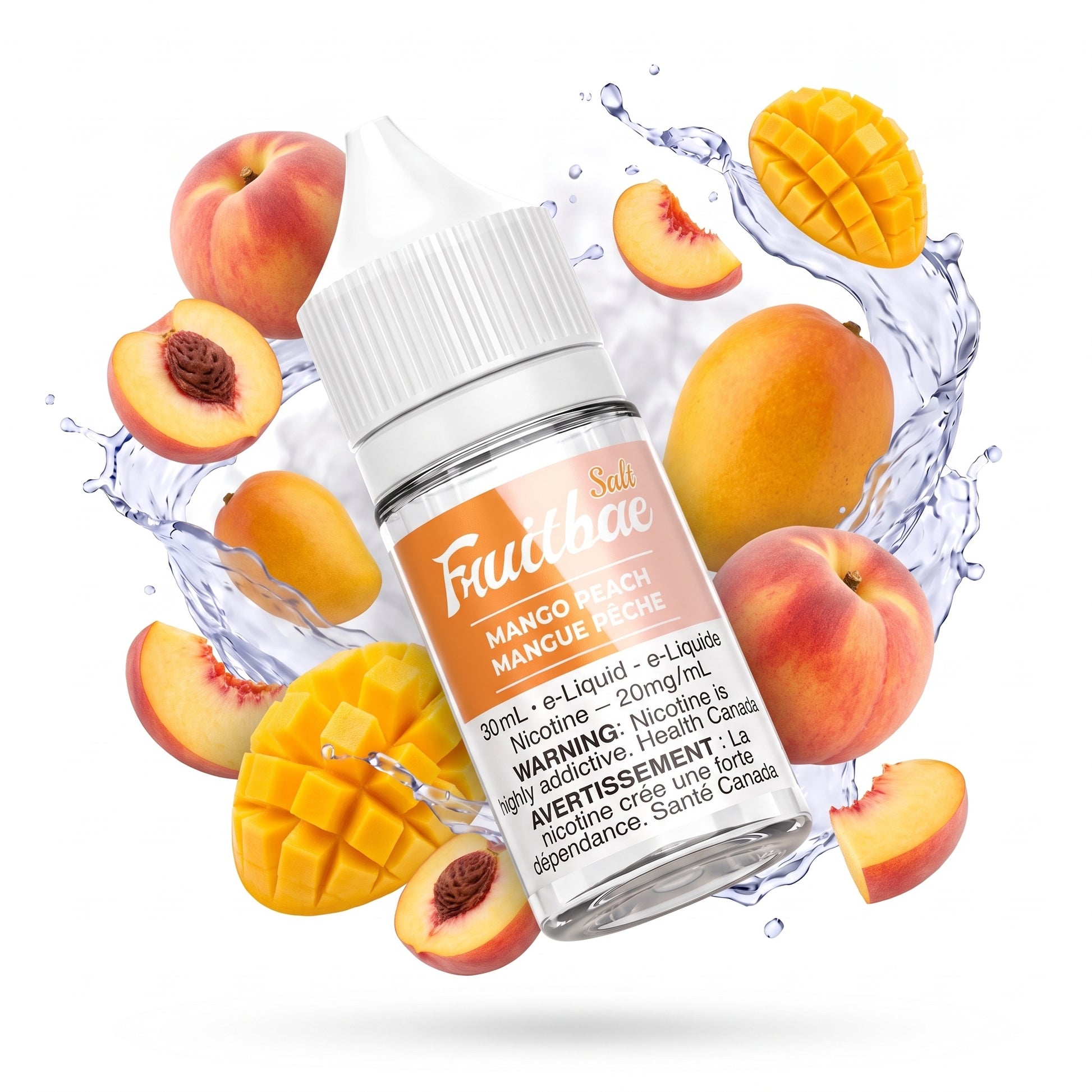MANGO PEACH FRUITBAE e-liquid bottle