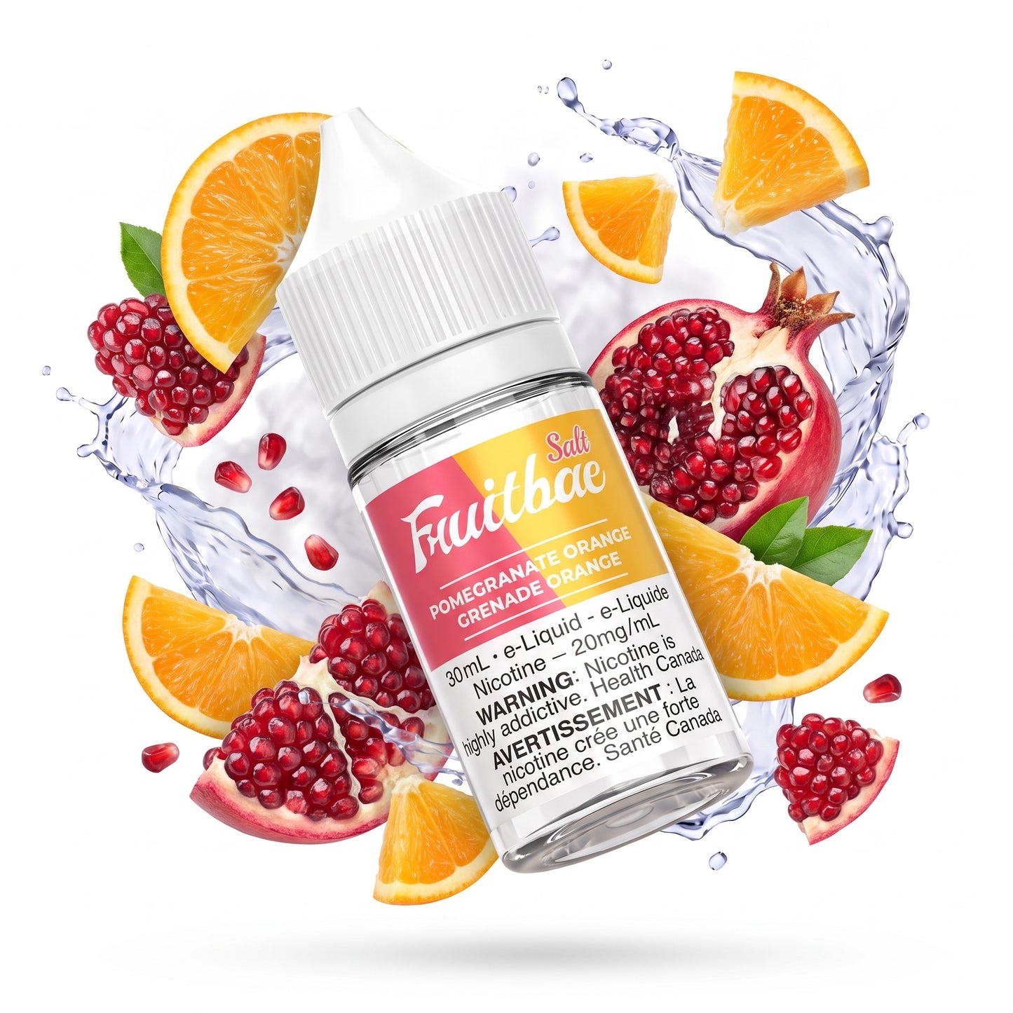 POMEGRANATE ORANGE FRUITBAE e-liquid bottle