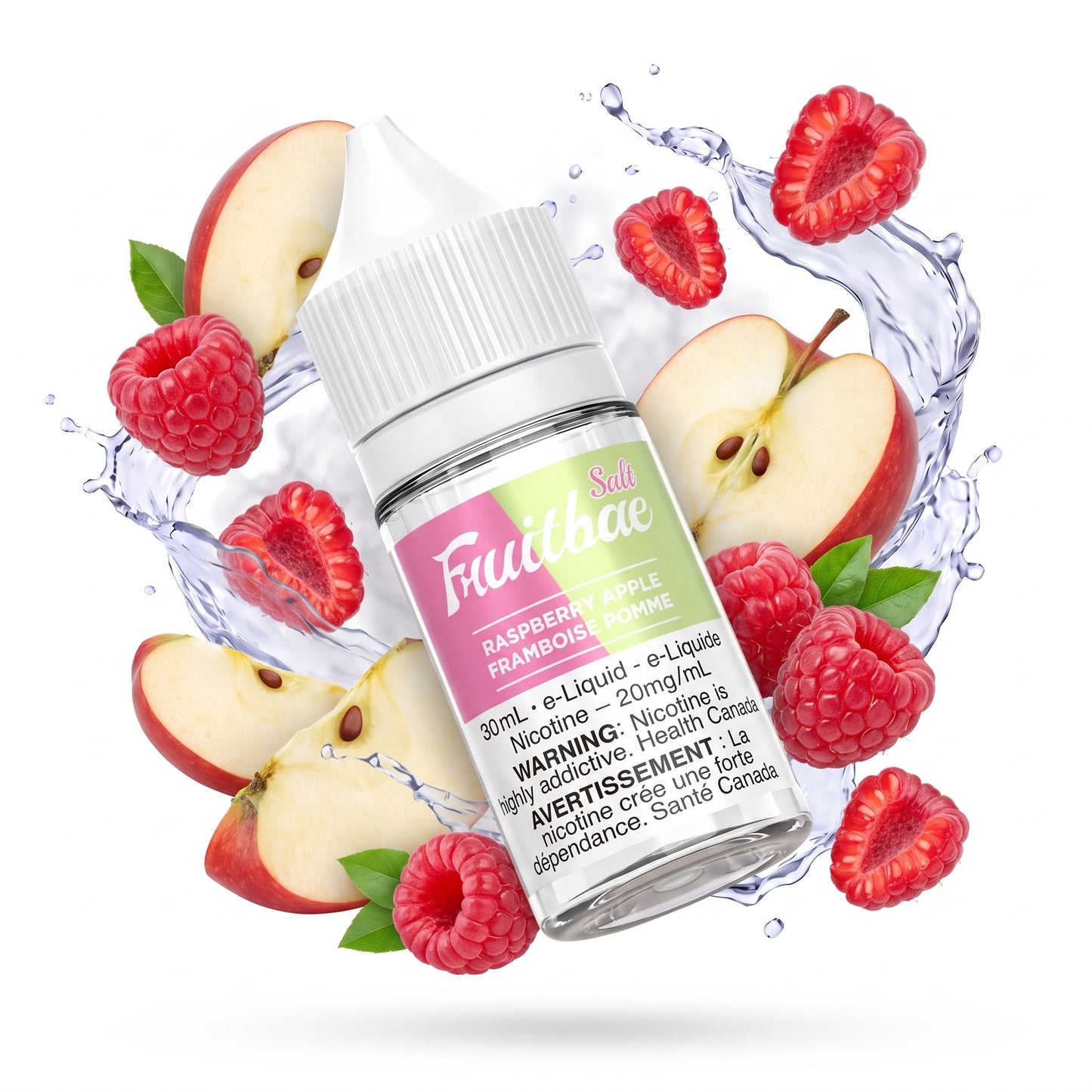 RASPBERRY APPLE FRUITBAE e-liquid bottle