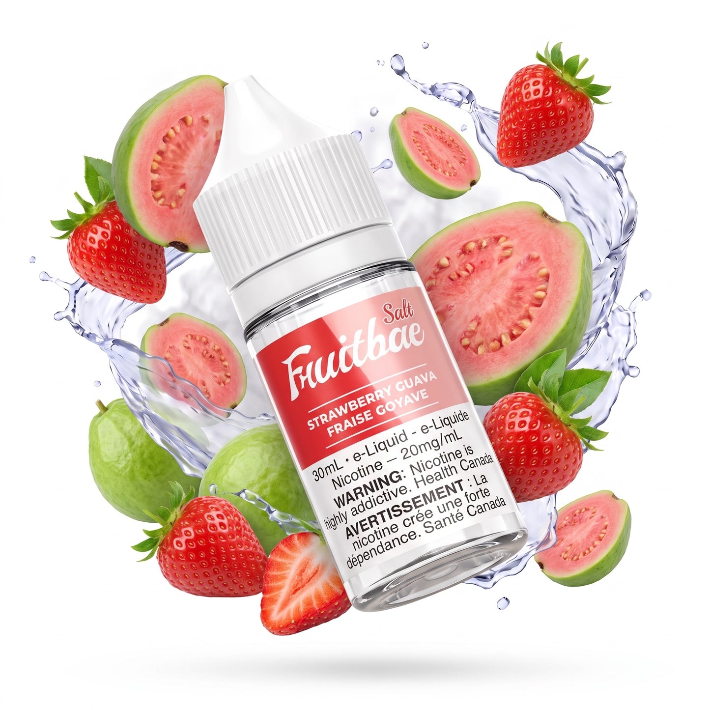 STRAWBERRY GUAVA FRUITBAE e-liquid bottle