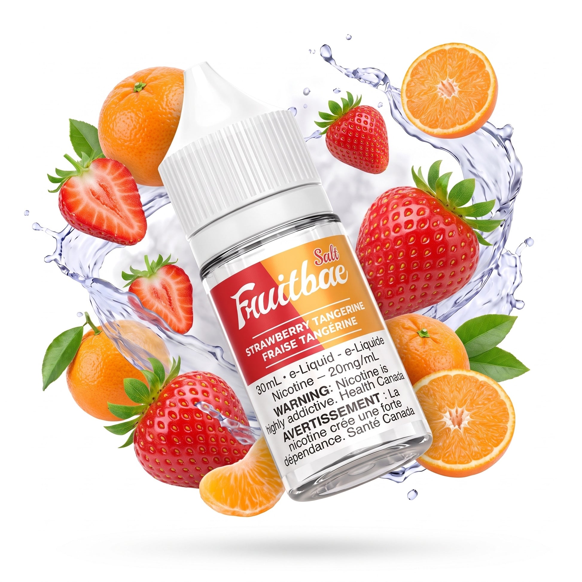 STRAWBERRY TANGERINE FRUITBAE e-liquid bottle