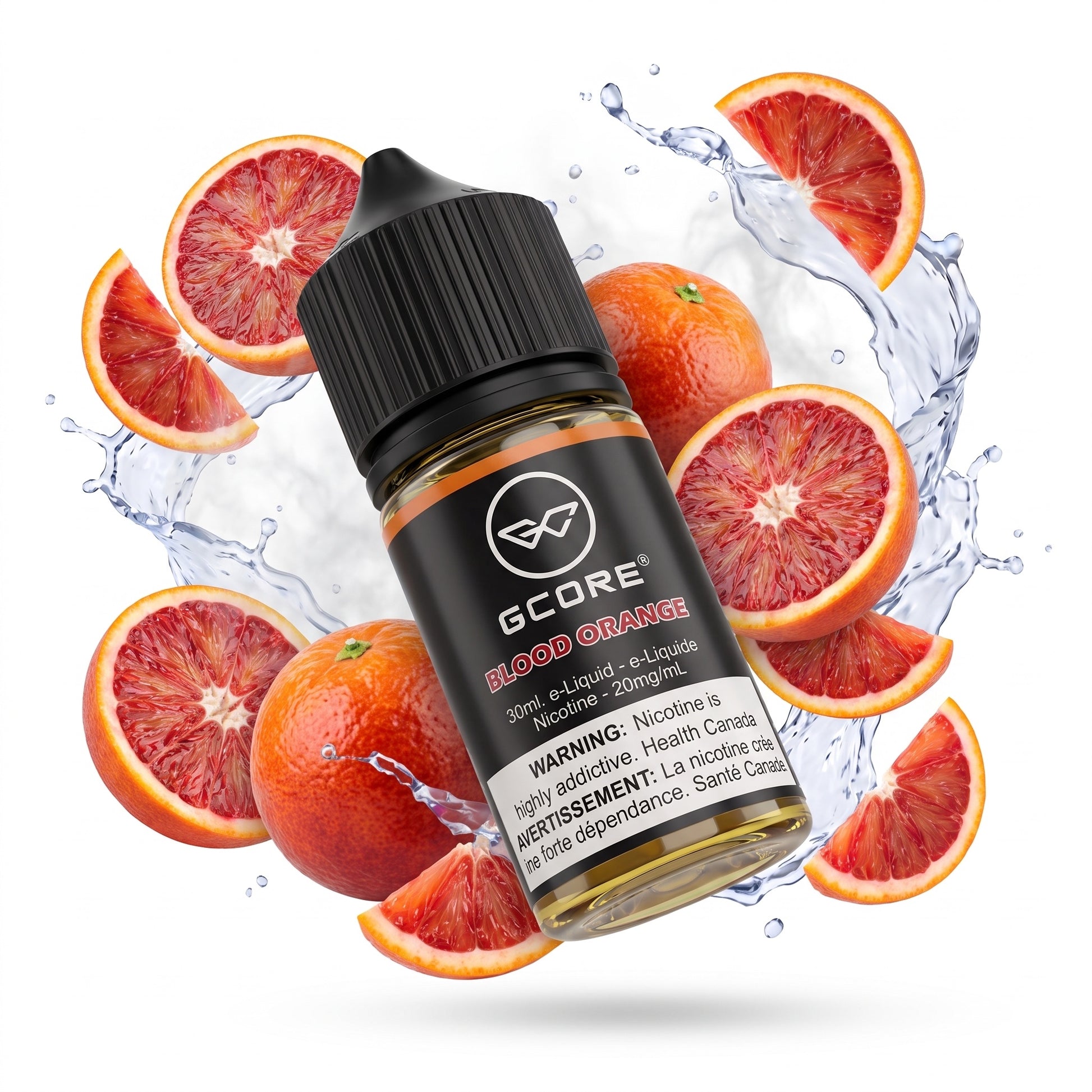 BLOOD ORANGE GCORE e-liquid bottle