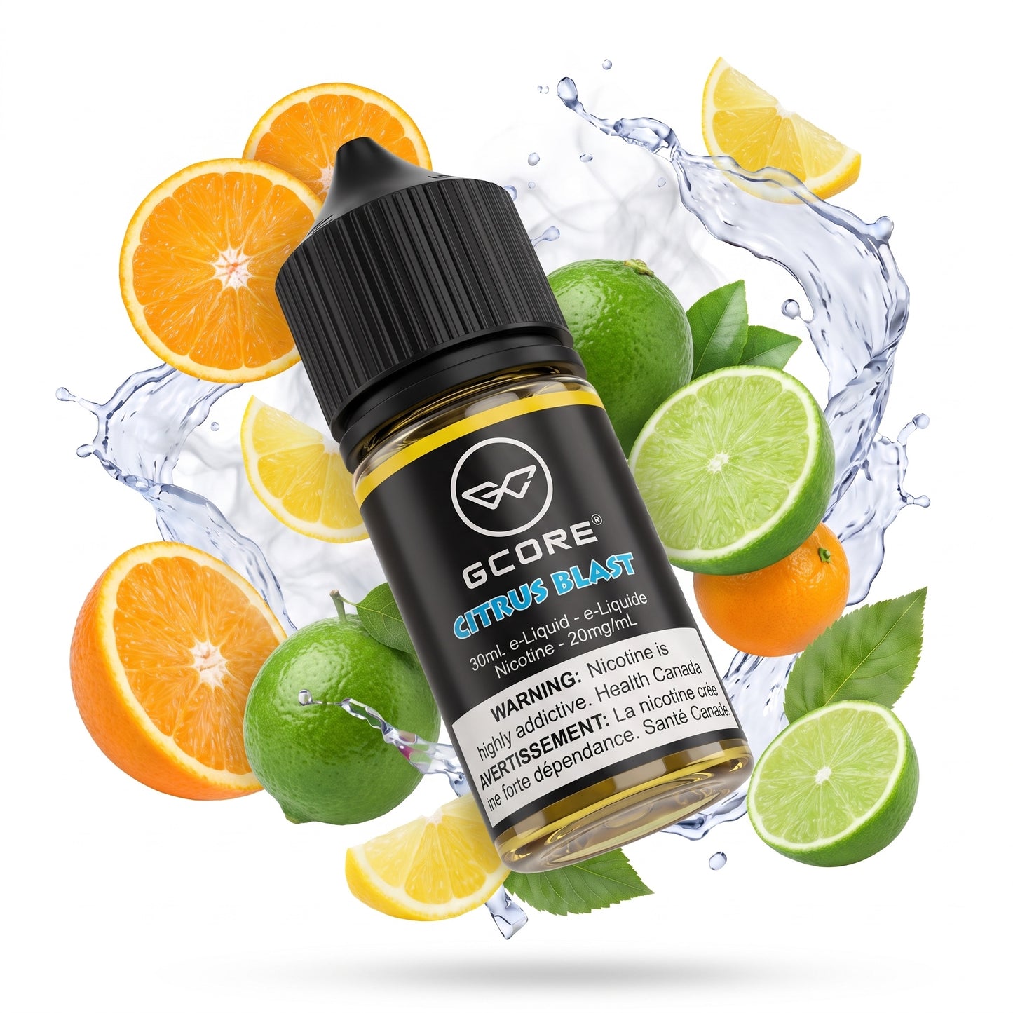 CITRUS BLAST GCORE e-liquid bottle