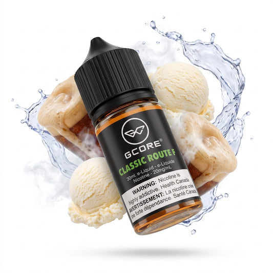 CLASSIC ROUTE F GCORE e-liquid bottle