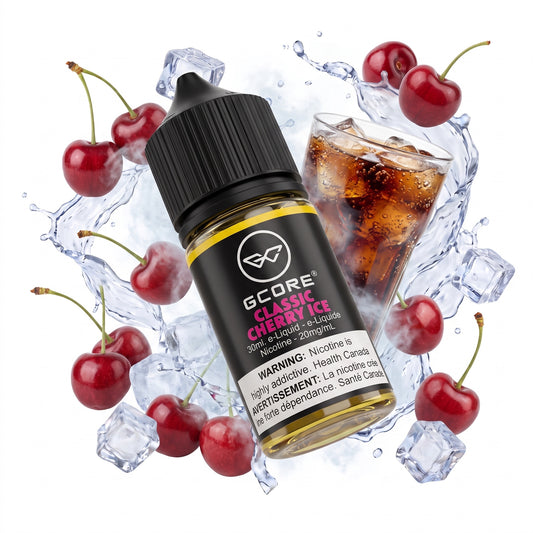CLASSIC CHERRY ICE GCORE e-liquid bottle