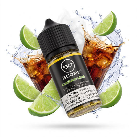 CLASSICO LIME GCORE e-liquid bottle