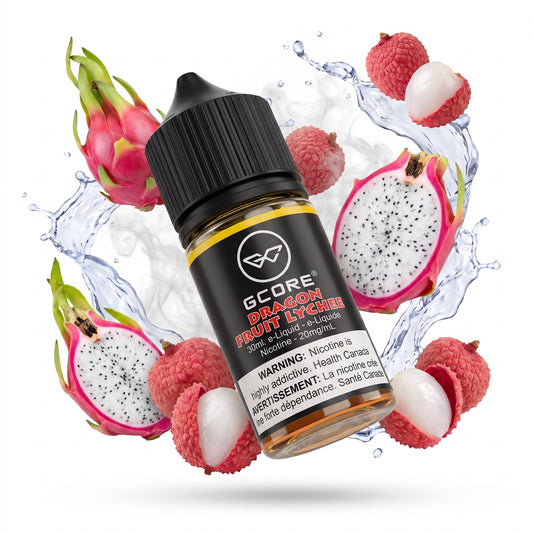 DRAGON FRUIT LYCHEE GCORE e-liquid bottle