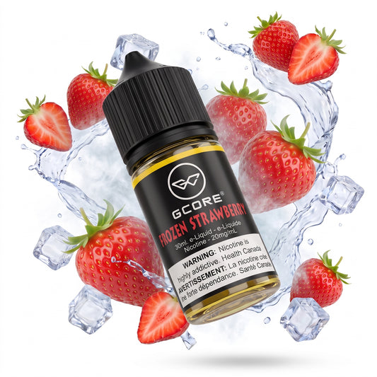 FROZEN STRAWBERRY GCORE e-liquid bottle