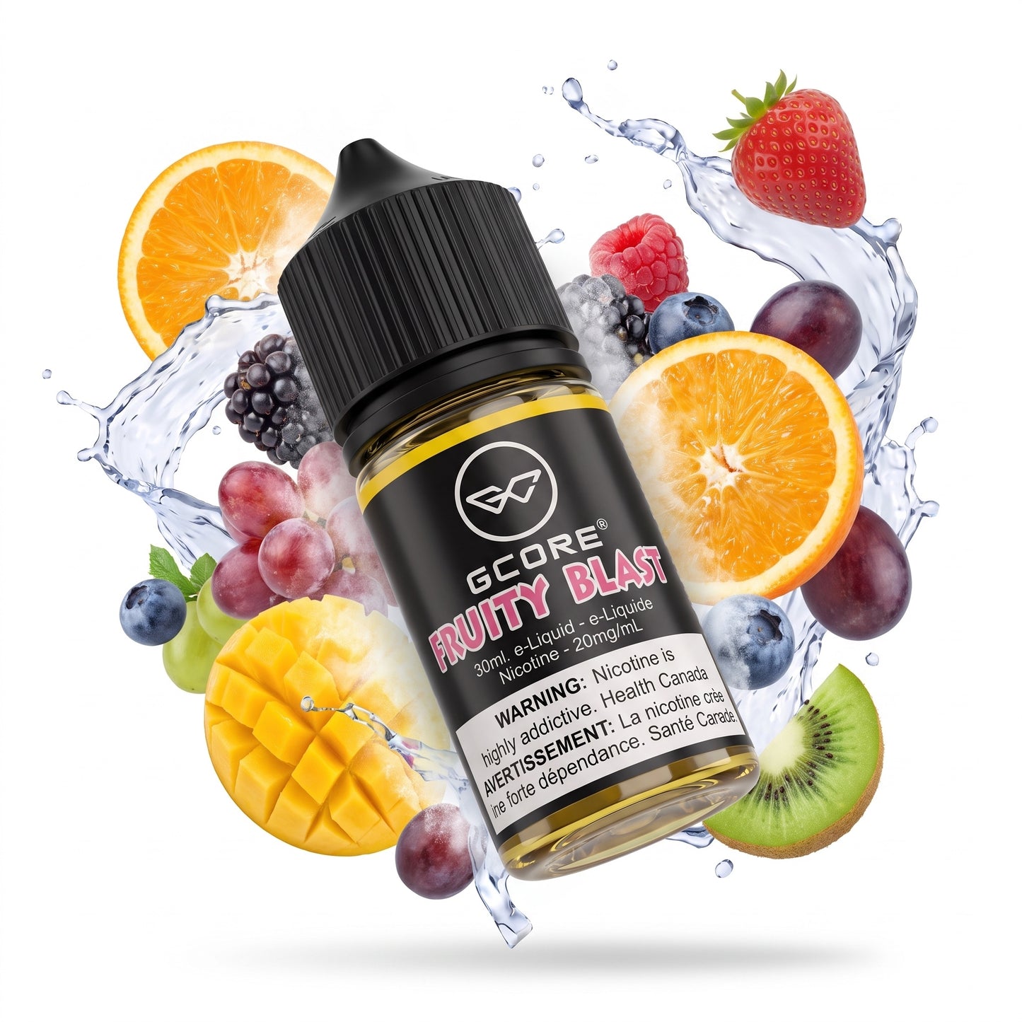 FRUITY BLAST GCORE e-liquid bottle