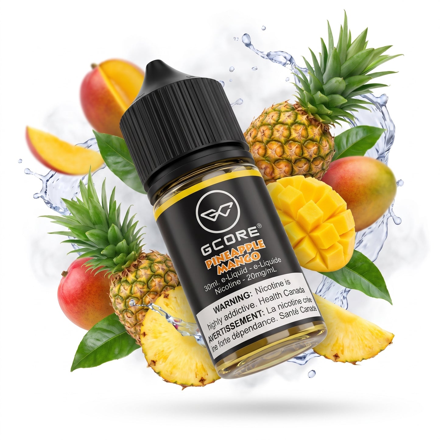 PINEAPPLE MANGO GCORE e-liquid bottle