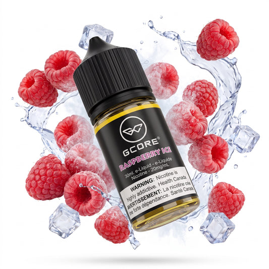 RASPBERRY ICE GCORE e-liquid bottle
