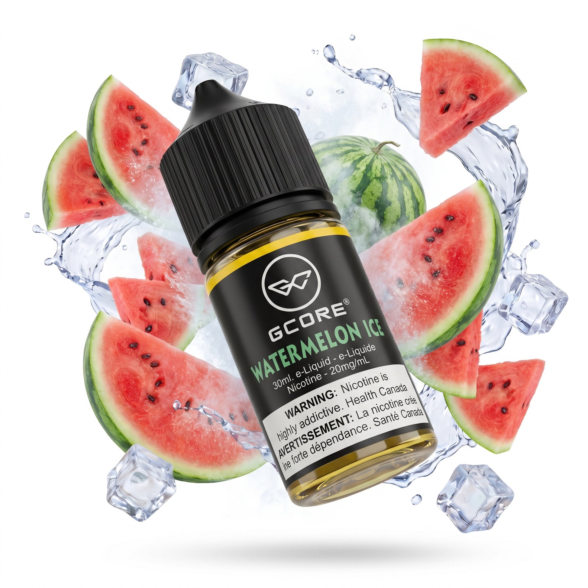 WATERMELON ICE GCORE e-liquid bottle