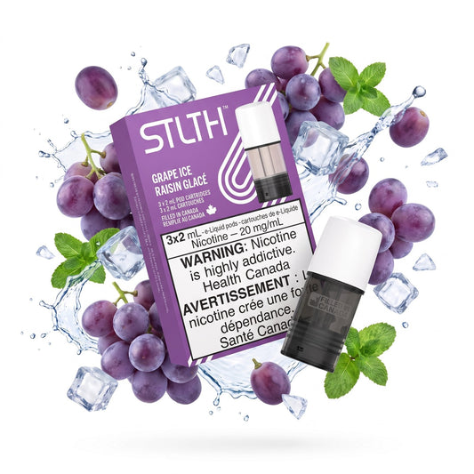 GRAPE ICE STLTH POD PACK