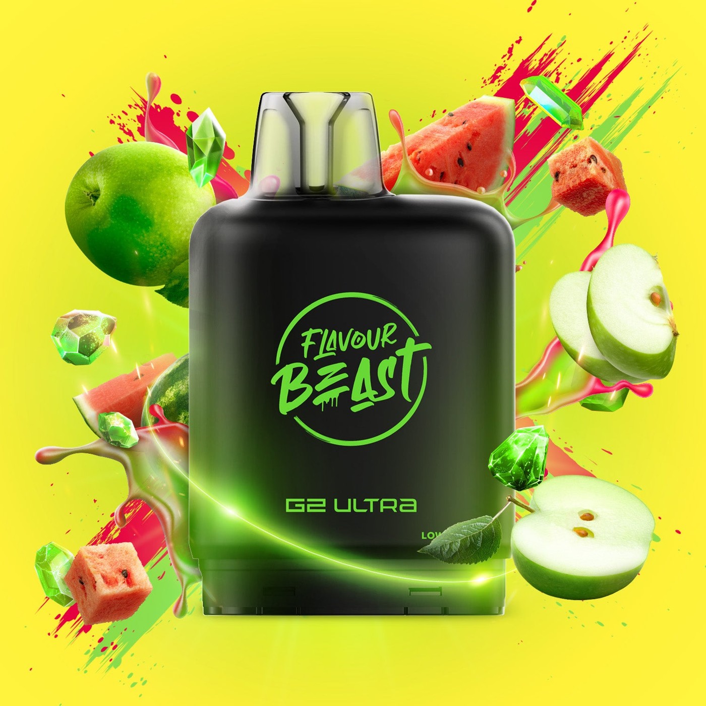 GUSHIN WATERMELON APPLE LEVEL X G2 ULTRA 50K POD pod