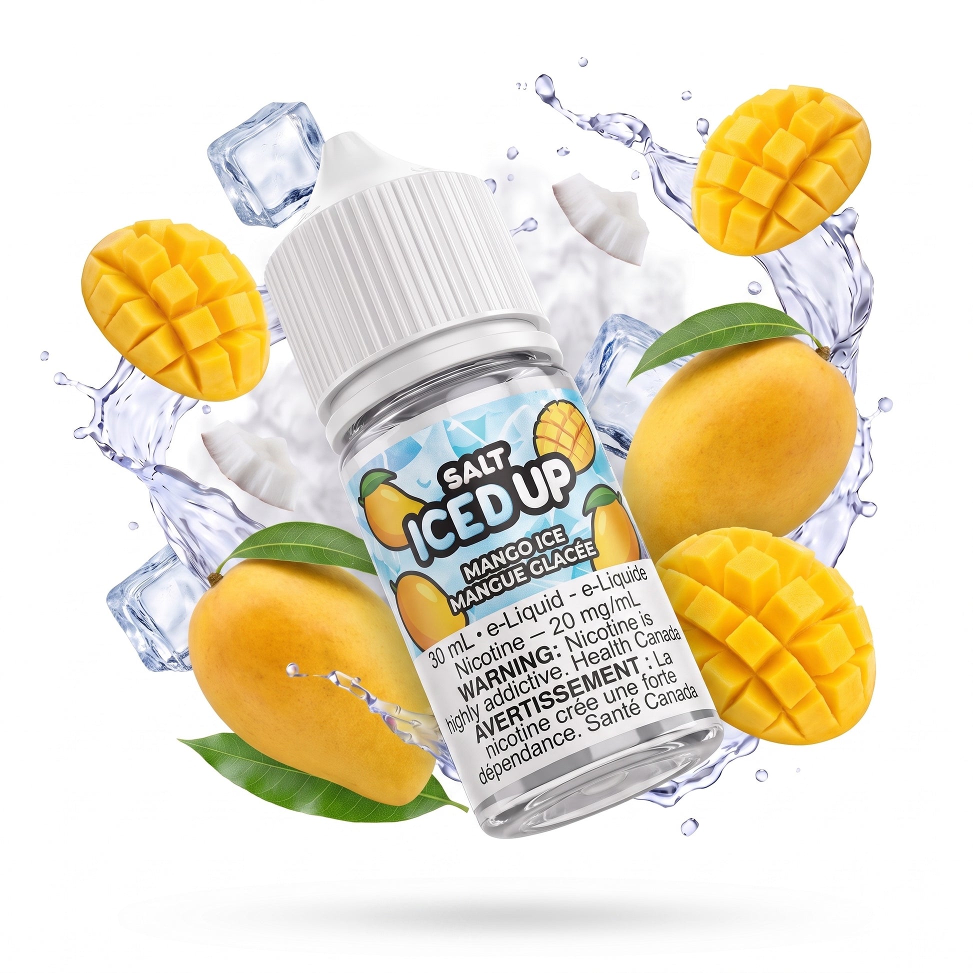 MANGO ICE ICED UP e-liquid bottle