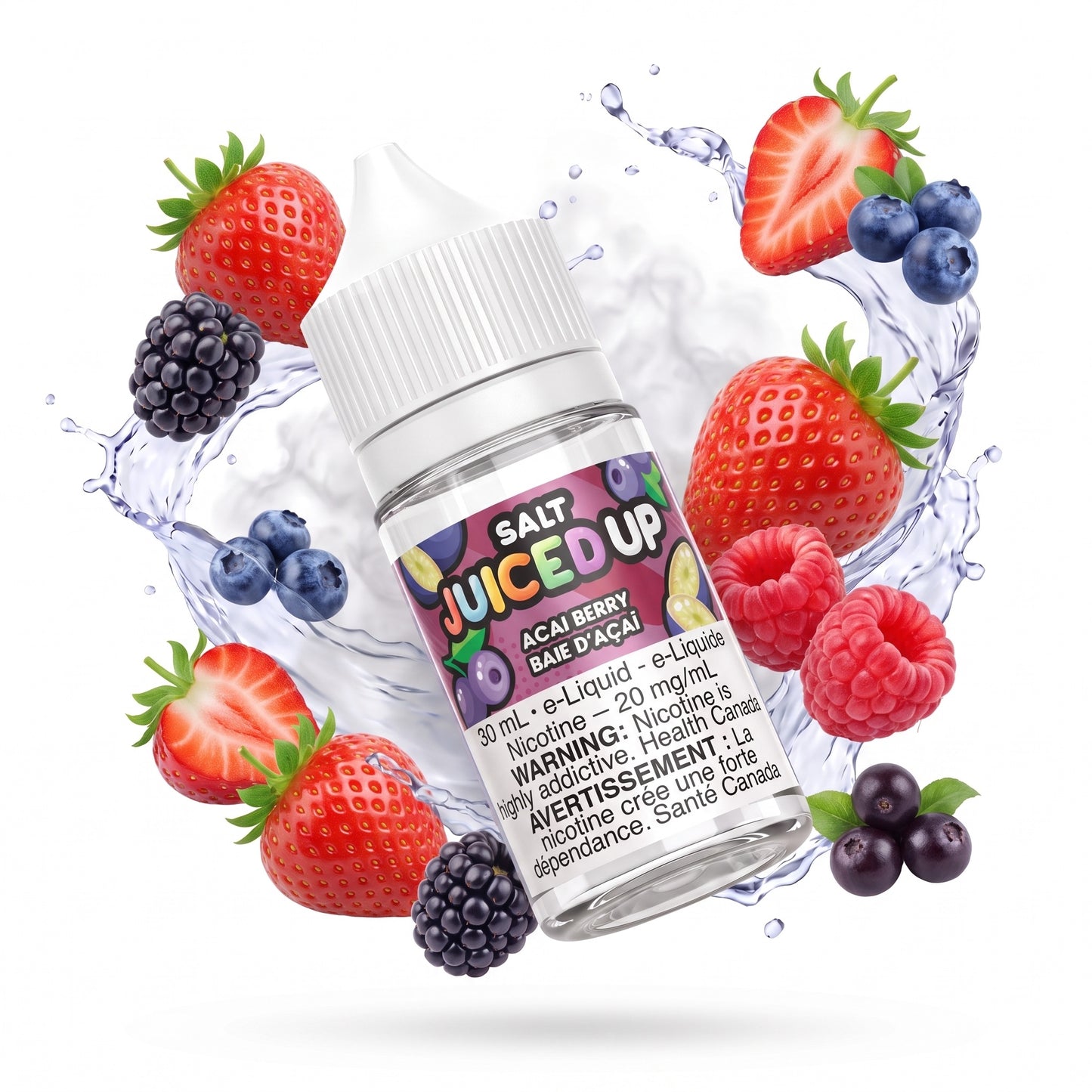 ACAI BERRY JUICED UP e-liquid bottle