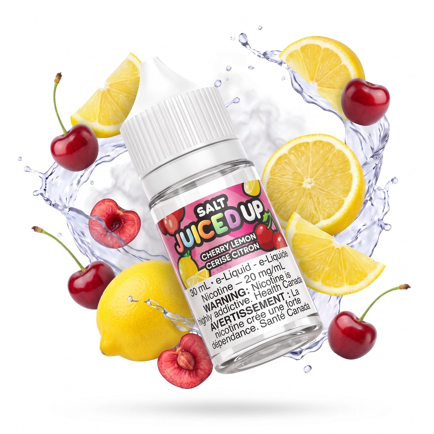 CHERRY LEMON JUICED UP e-liquid bottle