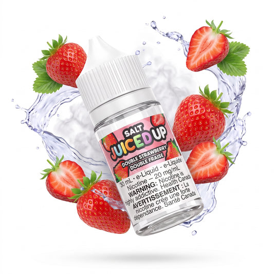 DOUBLE STRAWBERRY JUICED UP e-liquid bottle