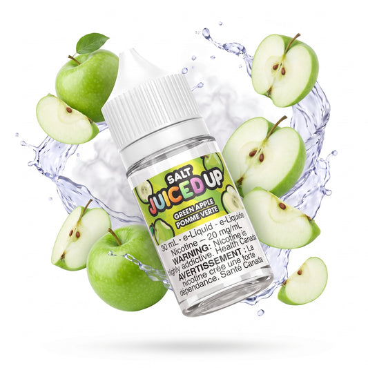 GREEN APPLE JUICED UP e-liquid bottle