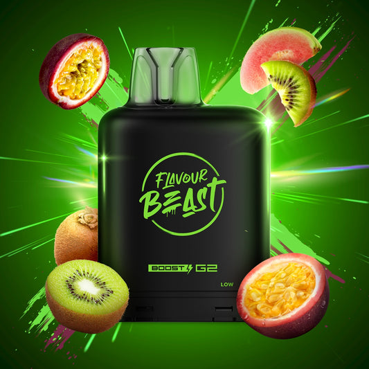 KEWL KIWI PASSIONFRUIT LEVEL X BOOST G2 32K POD pod