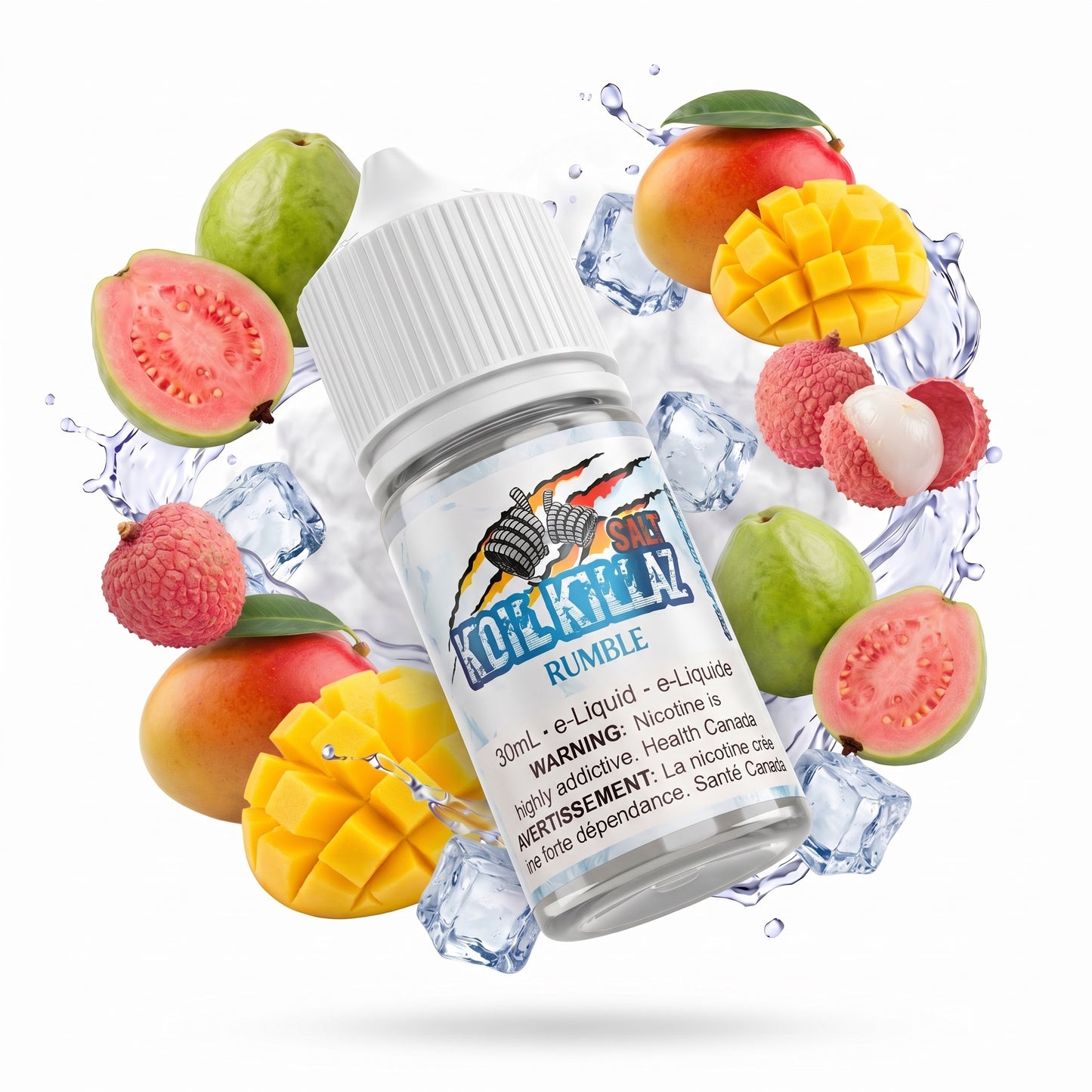 RUMBLE KOIL KILLAZ POLAR EDITION e-liquid bottle