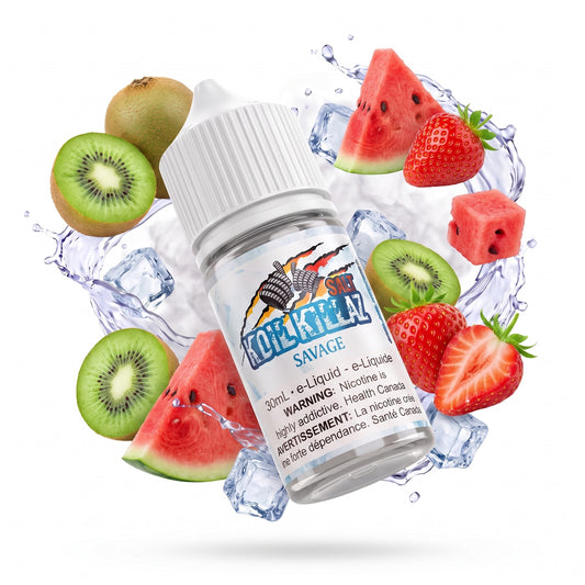 SAVAGE KOIL KILLAZ POLAR EDITION e-liquid bottle