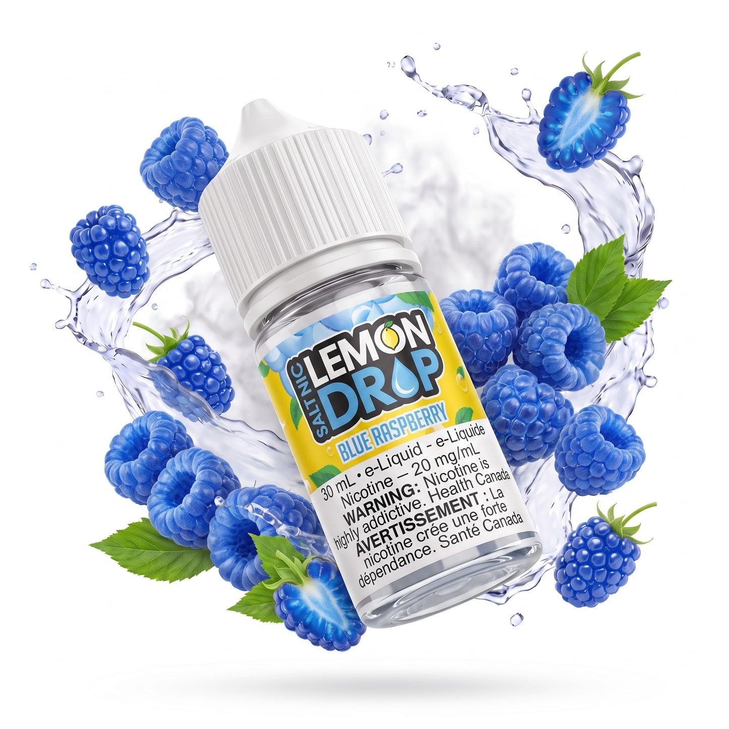 BLUE RASPBERRY LEMON DROP e-liquid bottle