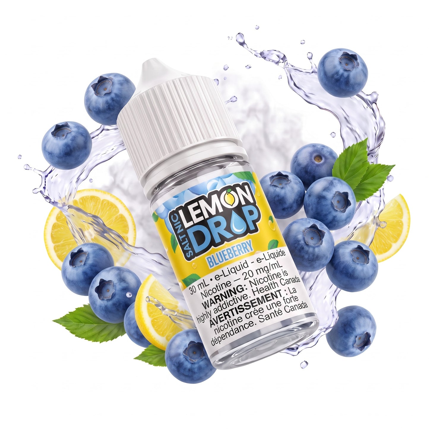 BLUEBERRY LEMON DROP e-liquid bottle