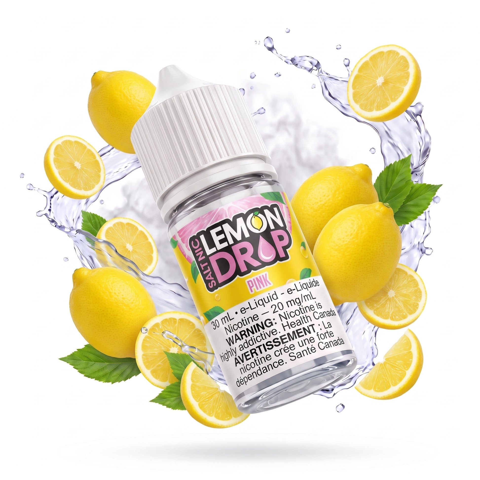 PINK LEMON DROP e-liquid bottle