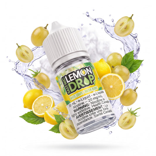 WHITE GRAPE LEMON DROP e-liquid bottle